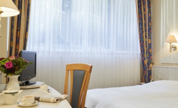 Двухместный номер Souterrain двуспальная кровать в Hotel Concorde München