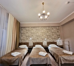 4- местный номер с раздельными кроватями в Жемчуг