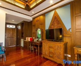 Двухместный номер Deluxe с видом на сад 2 отдельные кровати в Phusanfah Resort