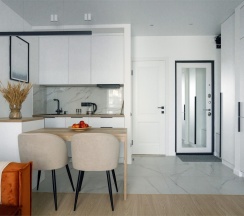 Voyage - премиум-апартаменты с отдельной спальней около м.Сокол (11 этаж) в Smart Lofts Moscow