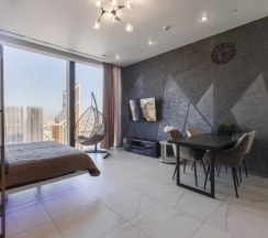 Однокомнатный Люкс 61 этаж 50 м² ЖК «Neva Towers» в InPremium Москва-Сити