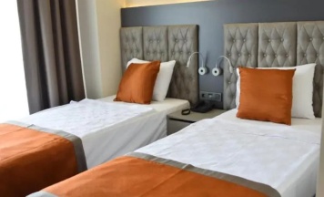 Двухместный номер Standard с видом на бассейн 2 отдельные кровати в Side Golden Rock Hotel 16+ Adults Only