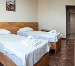 Двухместный номер Standard с балконом и рядом с пляжем 2 отдельные кровати в Сандзен