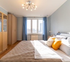 3-комнатные апартаменты улучшенные с балконом для 5 гостей в Степаненков