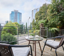 Люкс с гостиной и спальней в IL Punto