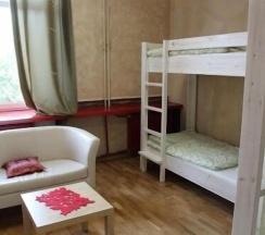 Одноместный семейный номер Standard двуспальная кровать в El hostel