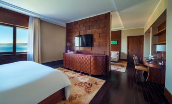 Полулюкс с видом на лес в Rixos Borovoe