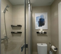Номер Standard с красивым видом из окна в Квартира Apartslounge ЖК Самолет