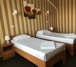 Двухместный номер Standard с балконом двуспальная кровать в Аква-солярис