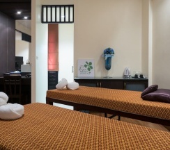 Двухместный люкс Luxury двуспальная кровать в Bangkok Natural Spa Resort and Suite