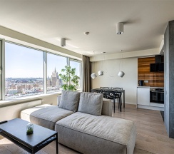 Апартаменты с 2 спальнями the Highest floors в Intermark Residence
