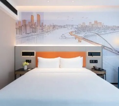Двухместный номер Superior Business (двуспальная кровать) в Hampton by Hilton Guangzhou Jinshazhou
