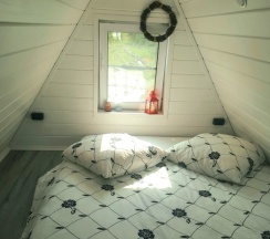 Апартаменты с красивым видом из окна в Душа