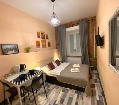 Двухместный номер с 1 кроватью и собственной ванной комнатой в Boho Loft Hotel Nevsky