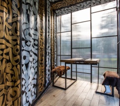 Трёхместный номер Standard с красивым видом из окна в Cabin shale