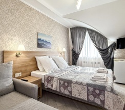 Двухместный номер Standard Мансарда двуспальная кровать в Бэлль