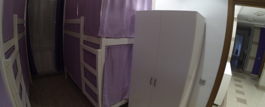 Место в общем шестиместном номере в Run hostel