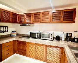 Двухместная La Residencia двуспальная кровать в Shangri-la Caribe Beach Village Resort