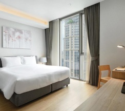 Апартаменты Superior с 2 комнатами в Oakwood Suites Bangkok