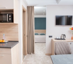 Двухместный Джуниор сюит Арт Премьер двуспальная кровать в Гранд-Отель Восток