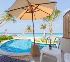 Вилла Luxury с балконом и рядом с пляжем в The samui beach resort