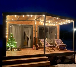 Дом с террасой в Тихая дача