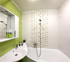 1-комнатные апартаменты люкс с 1 двуспальной кроватью в Sutki Life (Сутки Лайф) на 40 лет Победы 17А