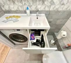 Двухместные апартаменты c 1 комнатой с балконом (двуспальная кровать) в Квартира Видовая квартира в центре Калуги