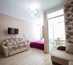 1-комнатные апартаменты стандарт в Smile Apartments (Смайл Апартментс) на улице Жмайлова 4Г