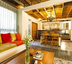 Двухместная вилла двуспальная кровать в Kata Tranquil Villa