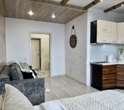 Студия до 4-х гостей (объект №221). Высотка в районе ЖД Вокзала в Атмосфера Сна