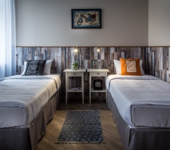 Стандартный номер с двумя односпальными кроватями в Михаил Строгов