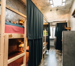 Кровать в общем в Loft