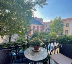 Номер "Романтик" с балконом Balcony Deluxe Room Dbl/Sngl в Trezzini