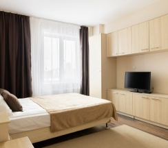 Однокомнатные апартаменты с балконом 50Д (4 эт) в Nv Hotel