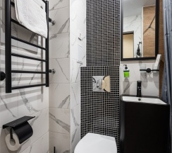 2 Одноместный номер(полу люкс),с двухспальной кроватью. в Аппартамент