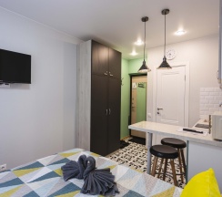 Апартаменты студия Эйнштейна 4 в Home Like (Хоум Лайк) на бульваре Эйнштейна 4