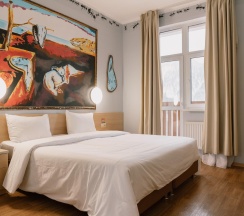 Двухкомнатный стандарт с видом на горы в Ays Design Hotel