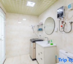Люкс с 2 комнатами с видом на море в Rizhao Shuohai Seaview Homestay (Wanpingkou Branch)