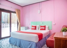 Двухместный номер Standard двуспальная кровать в OYO 797 Pink House Bungalow