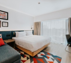 Двухместный номер двуспальная кровать в Hampton by Hilton Warsaw Reduta