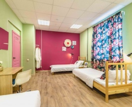 Спальное место в женском 4-х местном номере в Story Hostel