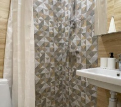 1-комнатные апартаменты студия с 2 односпальными кроватями в InHome24 (ИнХоум24) на улице Автозаводская 23 строение 120