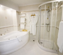 Двухместные апартаменты VIP двуспальная кровать в Планета