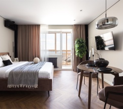 Студия на ул. Лазурная, 32 (Объект №57, этаж 7) в Hugge Place
