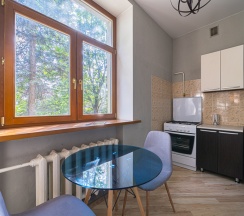 Апартаменты c 1 комнатой с красивым видом из окна в Апартаменты BelaTravel по адресу: Свердлова, 19