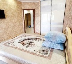 Апартаменты c 1 комнатой в VIP Uralsk двух комнатная