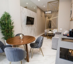 Студия Полулюкс с видом на Навагинскую в Mirror Residence