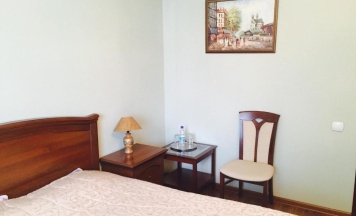 Номер стандарт с 1 двуспальной кроватью в У Каштана