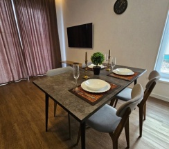 Двухместные апартаменты рядом с пляжем 2 отдельные кровати в Белая дача